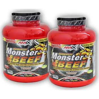 Protein Amix 2x Anabolic Monster BEEF 90% Protein 2200g Varianta: forest fruits
