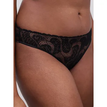 Souprava dámského spodního prádla Tanga CHANTELLE (22YG0-02), Barva černá, Velikost L