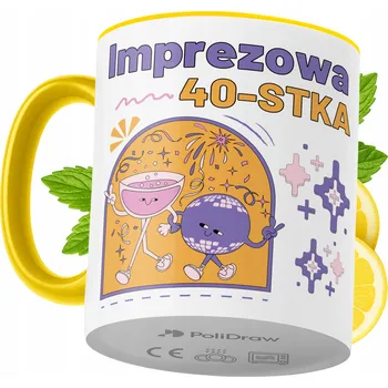 Hrnek Polidraw Hrnek Polidraw Narozeniny40 keramika 330 ml