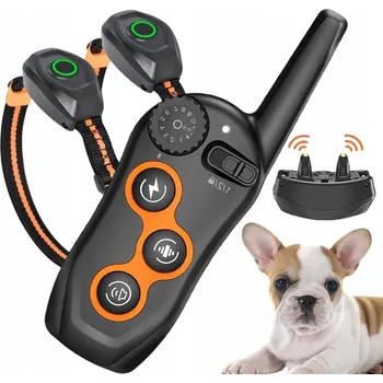 Obojek pro psa ELEKTRYCZNA OBROŻA VÝCVIKOVÝ OBOJEK PRO PSA S DOSAHEM 600M, VODĚODOLNÝ, RŮZNÉ REŽIMY