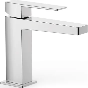 Vodovodní baterie Stojánková umyvadlová baterie Tres Slim Exclusive stříbrná