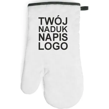 Chňapka Kuchyňská rukavice s lemem černá – Skvělý dárek