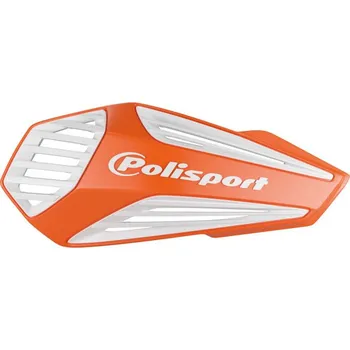 Motodoplněk Chrániče páček POLISPORT MX AIR s univerzální montážní sadou na řidítka ORK-16 / White