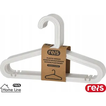 Věšák 10 kusů Bílý plastový věšák na dětské oblečení HANGER-PLA009K 32 cm