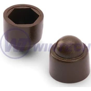 Šroub Krytka klobouková 6HR šroub M8/13, hnědá Balení: 20 ks PBC1008013HP3