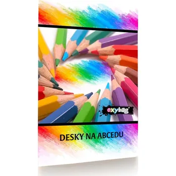 Oxybag Desky na abecedu 221 x 317 x 5 mm, pastelky