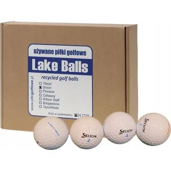 Golf Golfové míčky Srixon lakeballs 24 ks