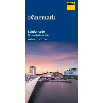 ADAC Länderkarte Dänemark 1:300.000