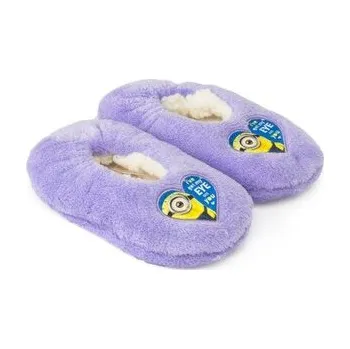 Dívčí bačkory Dívčí protiskluzové bačkory MIMONI, fialová, velikost obuvi: 25/26