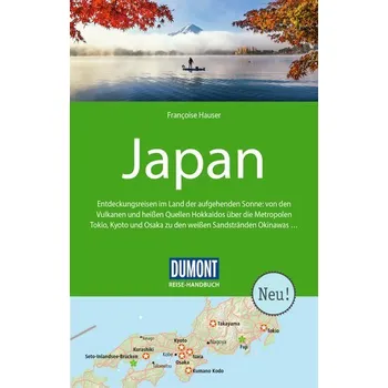 Literární cestopis DUMONT Reise-Handbuch Reiseführer Japan - Hauser, Françoise