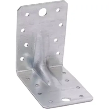 Tesařské kování Tesařský úhelník s prolisem 100x100x90x3 mm