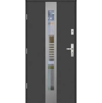 Vchodové dveře KMT Vchodové dveře KMT 75 PLUS Silver 11s12