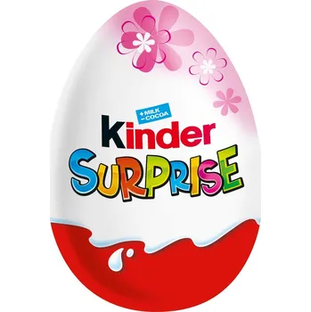 Cukrovinka Kinder Surprise čokoládové vajíčko pro holky s překvapením