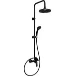 EBS Elisa Sprchová souprava s baterií s horním vývodem, černá matná ELI200BCR