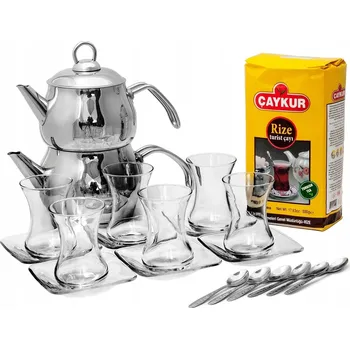 Čajová souprava Sada na přípravu tureckého čaje - čajník