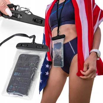 Pouzdro na mobilní telefon Vodotěsné pouzdro BE-ACTIVE.PL Etui wodoodporne na telefon pokrowiec Vodotěsný obal do 10 m pro univerzální telefony