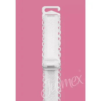 Vložka do podprsenky Ramínka, páska, kov 10 ecru 10mm