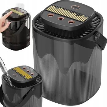 Zvlhčovač vzduchu Verk 24505 Ultrazvukový zvlhčovač vzduchu 3 L černý