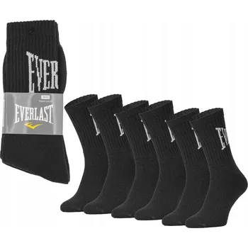 Pánské ponožky Everlast Ponožky SKT001 černé, velikost 39-42