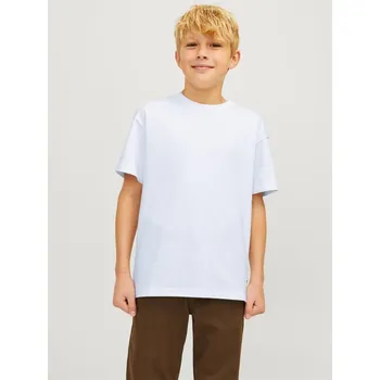Chlapecké tričko Jack and Jones Regular Fit T-Shirt White 11-12 let