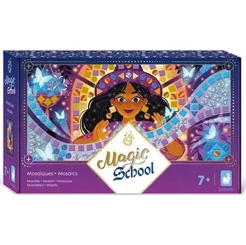 kreativní sada Kreativní sada s nálepkami Mozaika Škola magie pro děti od 7 let, Janod