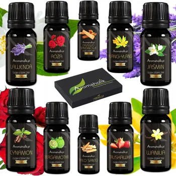 Vůně do bytu Smyslné Esenciální Oleje Afrodiziaka | Láska a Relaxace 10x10ml