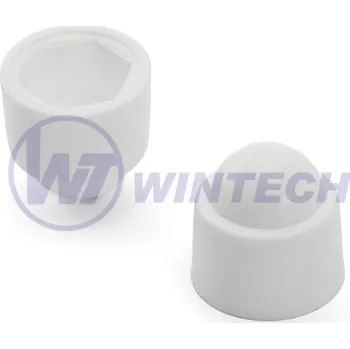 Šroub Krytka klobouková 6HR šroub M16/24, bílá Balení: 100 ks PBC1016024BP1