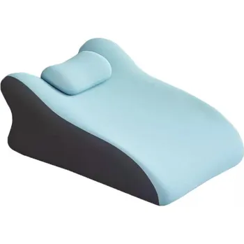 Polštář Multifunkční podpůrný polštář ErgoRelax 60*42*23 cm ledově hedvábně modrý
