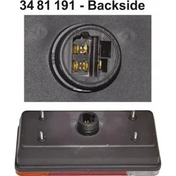 Zavěšení kol Diederichs 3481191 Zadní skupinová svítilna