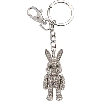 Štrasová klíčenka - Zajíček - Albi