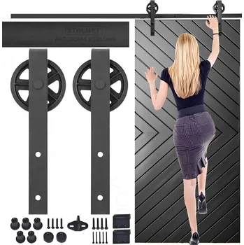 Interiérové dveře Systém pro posuvné dveře na stěnu 85 cm Stolmet 2 m