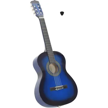 Klasická kytara Klasická kytara pro začátečníky a děti 70116 3/4 36'' modrá