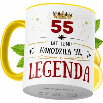 Hrnek Polidraw Hrnek Polidraw Narozeniny55 keramika 330 ml