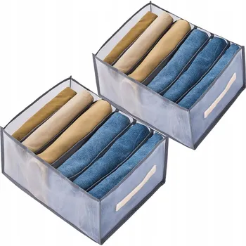 Organizér oblečení Organizér do Skříně Cozviao - Pořádek a Prostor ve Vašem Domě, Sada 2 ks