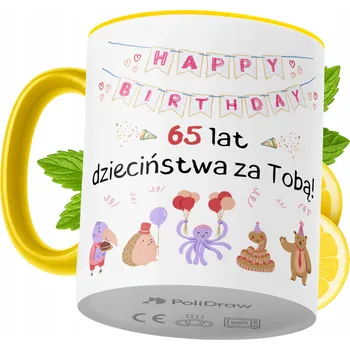 Hrnek Polidraw Hrnek Polidraw Narozeniny60 keramika 330 ml