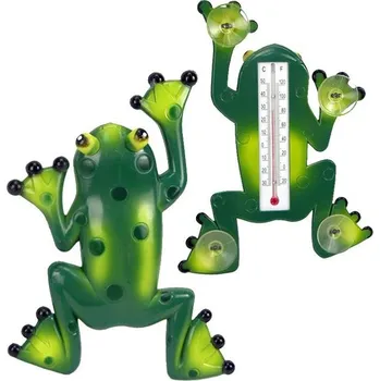 Domácí teploměr Venkovní teploměr ŽÁBA! ŽABIČKA NA OKNO SUPER!