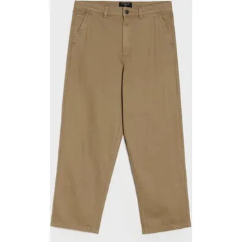 Sinsay - Kalhoty wide leg - hnědá - 161EV-74X - 161EV-74X-32