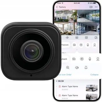 IP kamera MINI WIFI ŠPIÓNKÁ KAMERA ANDROID S POHYBOVÝM SENZOREM NÁHLED NA TELEFONU