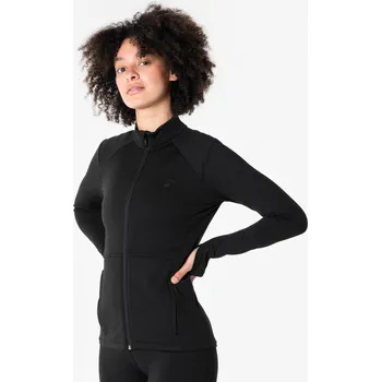 Dámská mikina AXELYS Mikina na krasobruslení černá XL ČERNÁ