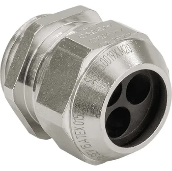 Rozvaděč AGRO Kabelová vývodka Progress, Ex e II, pro větší počet kabelů, mosazná, závit M20 AG-EX1310.20.2.075