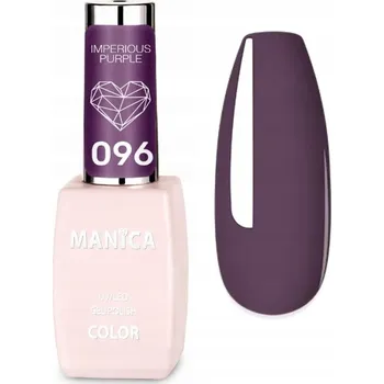 Lak na nehty Manica Hybridní lak na nehty LED/UV 10ml - Imperious Purple - 096