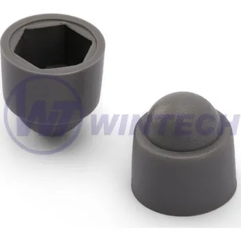 Šroub Krytka klobouková 6HR šroub M5/8, šedá Balení: 100 ks PBC1005008SP2