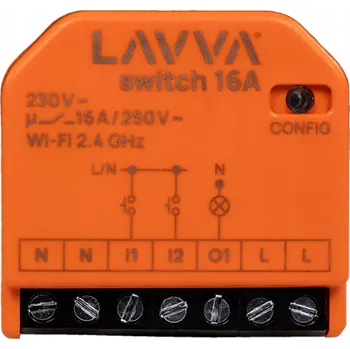 vypínač Wifi spínač 16A relé wifi LAVVA chytrá domácnost wifi ovladač zásuvky