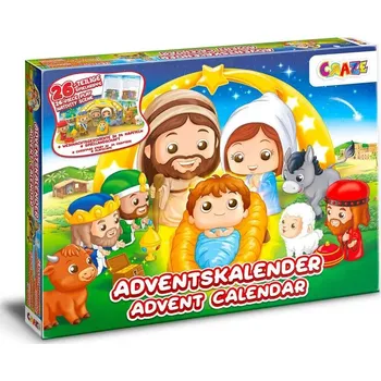 Betlém Craze 40812 adventní kalendář vánoční betlém s Ježíškem