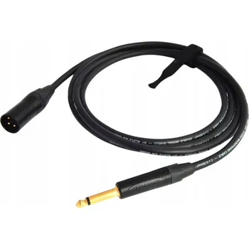 Audio kabel XLR kabel - jack 6,3 mm Electric Sound XLR MĘSKI NEUTRIK KLOTZ MC5000 JACK MONO 7,5m 7,5 m