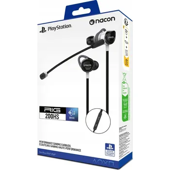 Sluchátka Drátová sluchátka NACON PS5 EARŠTRUKY RIG200HSW