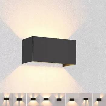 Venkovní osvětlení VENKOVNÍ NÁSTĚNNÉ SVÍTIDLO ZAHRADNÍ FASÁDNÍ LED LAMPA IP65 24W