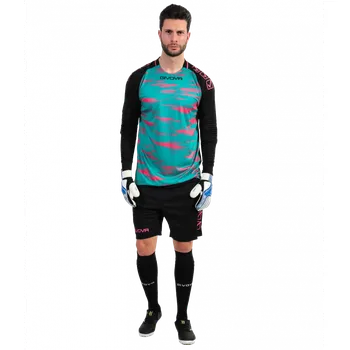 brankářský dres givova Difesa petrolejová zelená/fuxiová 7939 M