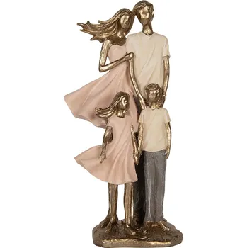 Clayre & Eef - Dekorativní figurka rodiny 6PR5902