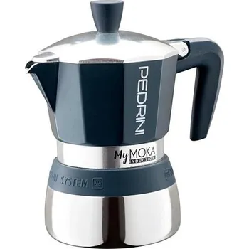 Kávovar PEDRINI MyMoka Induction blue 3 + DOPRAVA ZDARMA